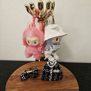 Adorable Pink and White Kids Toy Set